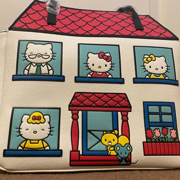 Hello Kitty LoungeFly Purse - Character House - Picture 2 of 9